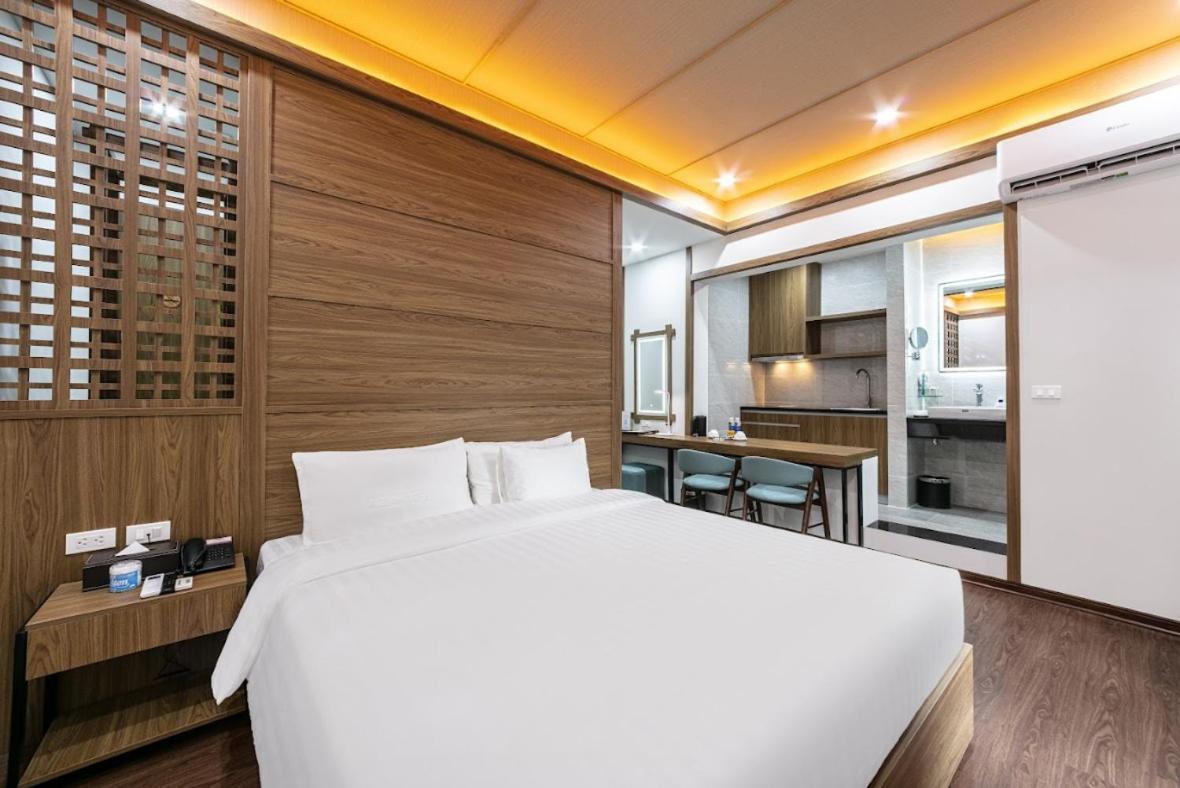 A25 Hotel - 21 Nghia Tan 하노이 외부 사진
